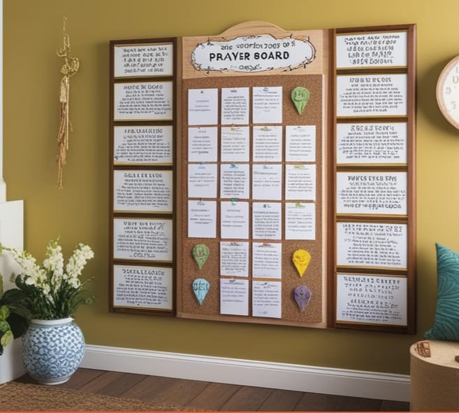 prayer board ideas