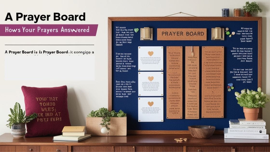 prayer board ideas