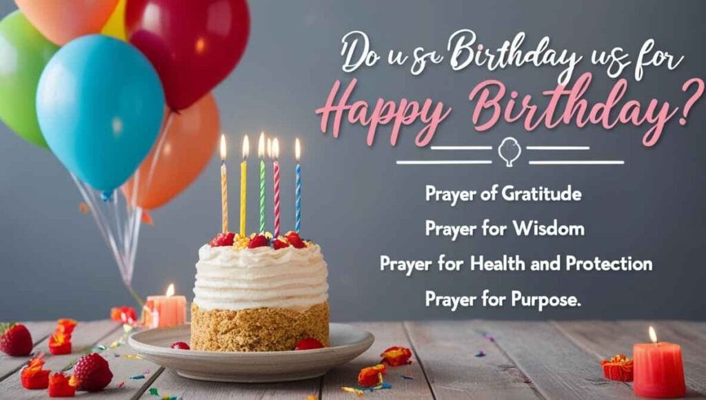 prayer for birthday