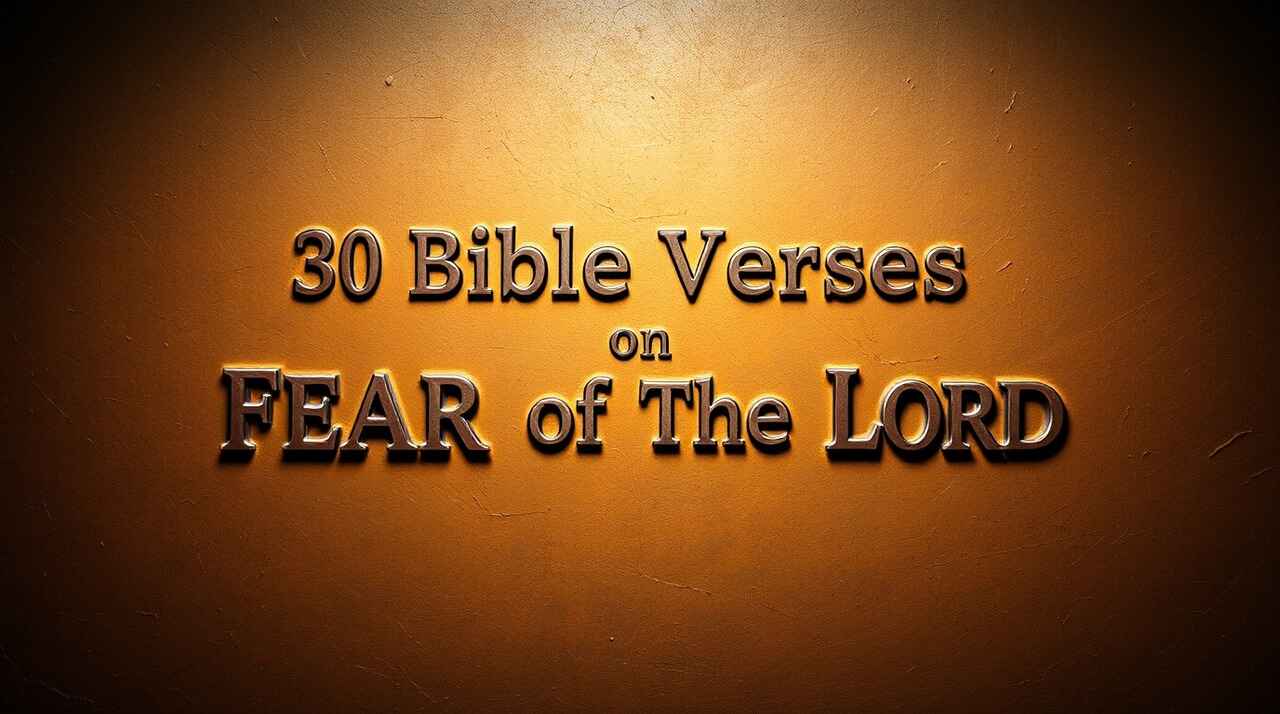 The fear of the Lord is the beginning of knowledge