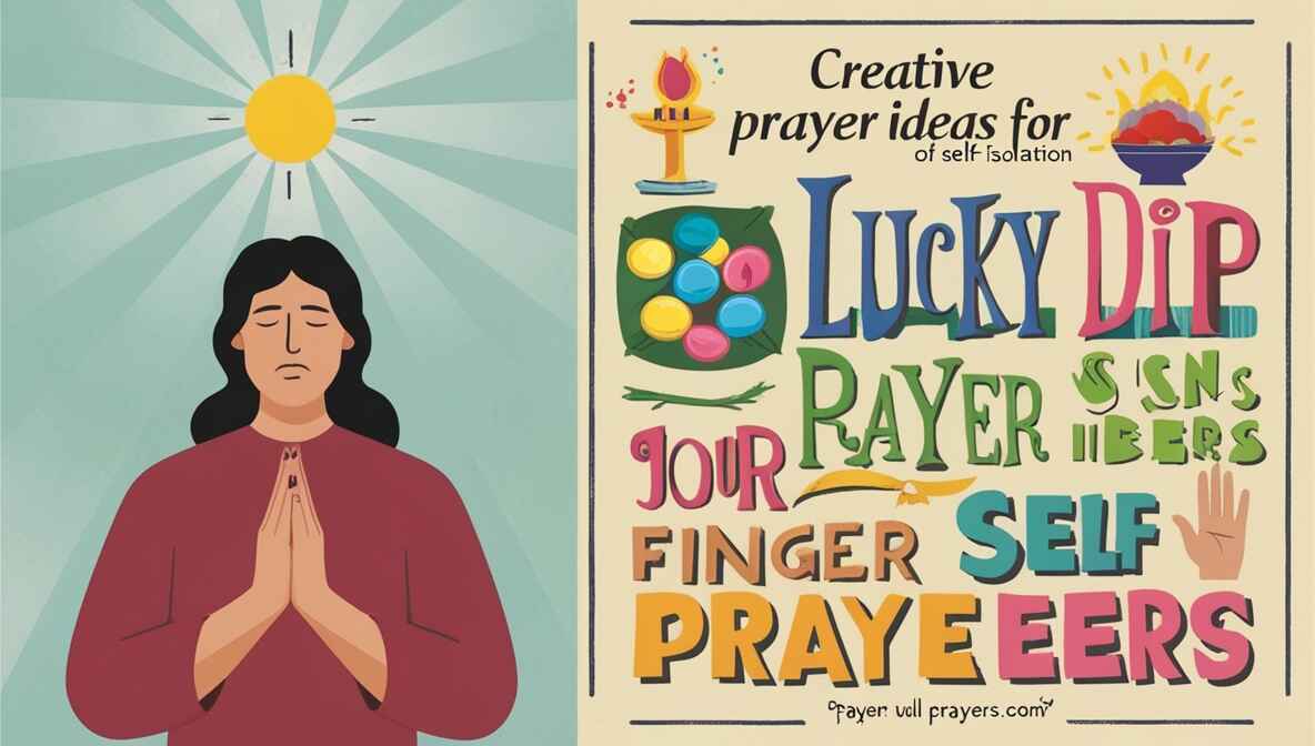 creative prayer ideas for self-isolation