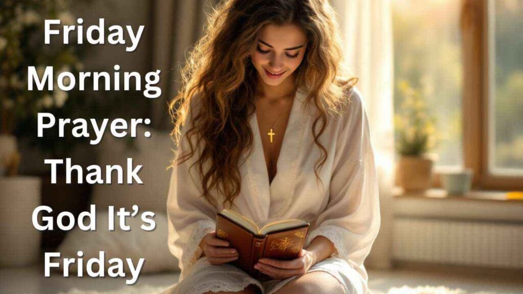 Friday Morning Prayer Thank God Its Friday