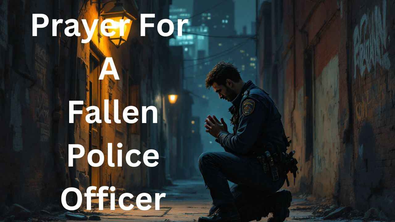 Prayer For A Fallen Police Officer