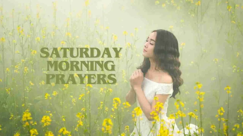 Saturday morning prayers